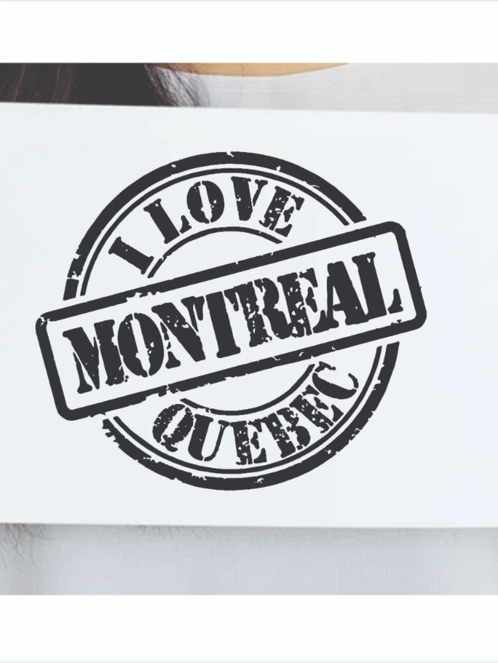 I love Montreal Quebec Decal 6 inch